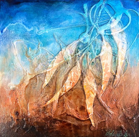 Abandon (i) - a painting by Malini Parker