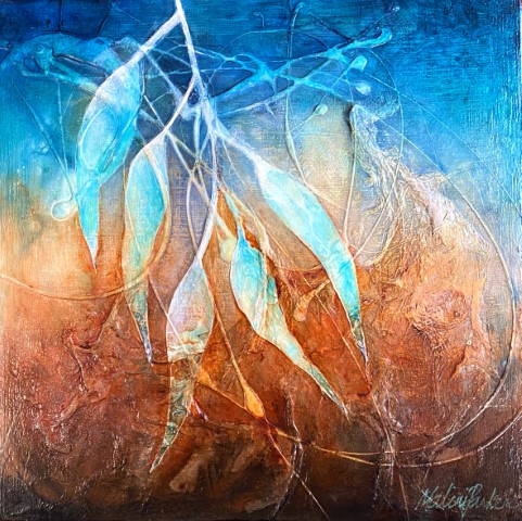 Abandon (ii) - a painting by Malini Parker
