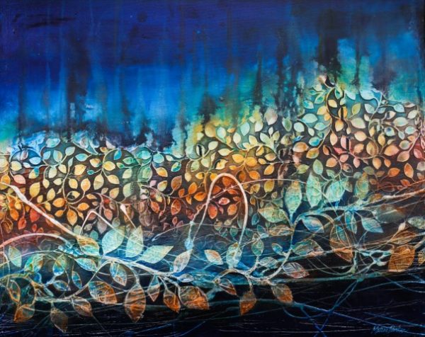 After the Fire - a painting by Malini Parker