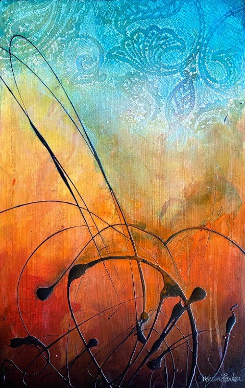 Enkindled - a painting by Malini Parker