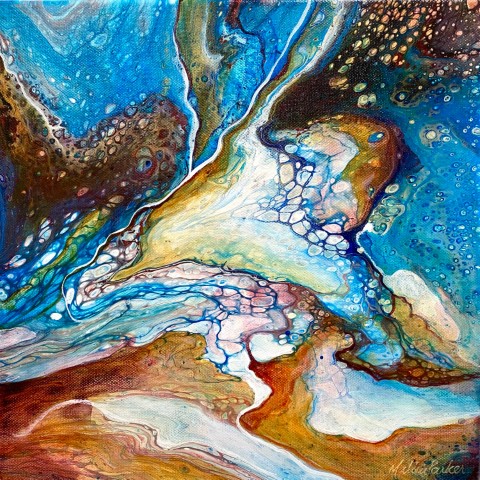 Heart's Migration - a painting by Malini Parker