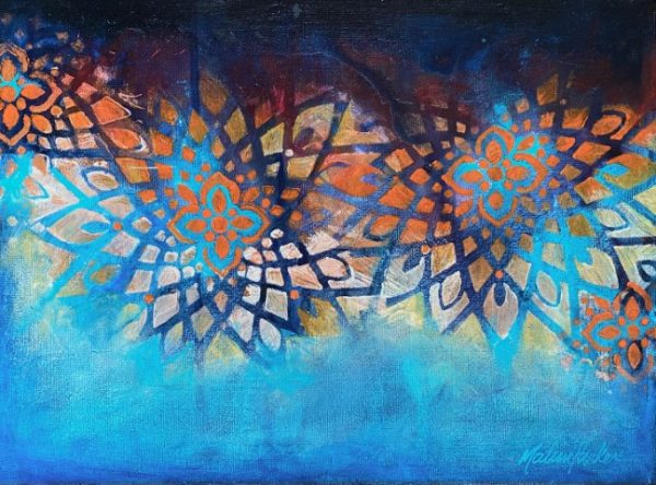 Sunstorm - a painting by Malini Parker
